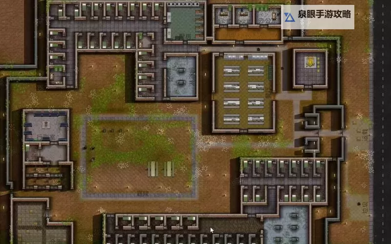 监狱建筑师 监狱布局参考图1