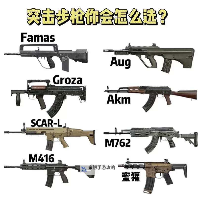 《绝地求生大逃杀》SCAR配件推荐及射击技巧 绝地求生SCAR怎么用图1