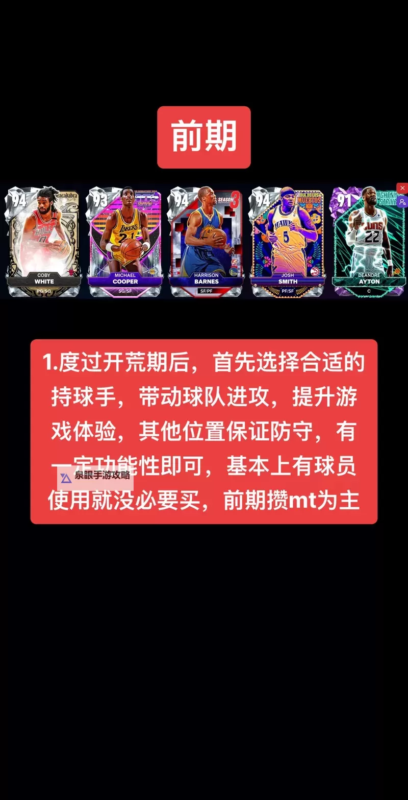 《NBA 2K20》MT模式阵容分享 MT模式用什么阵容图2