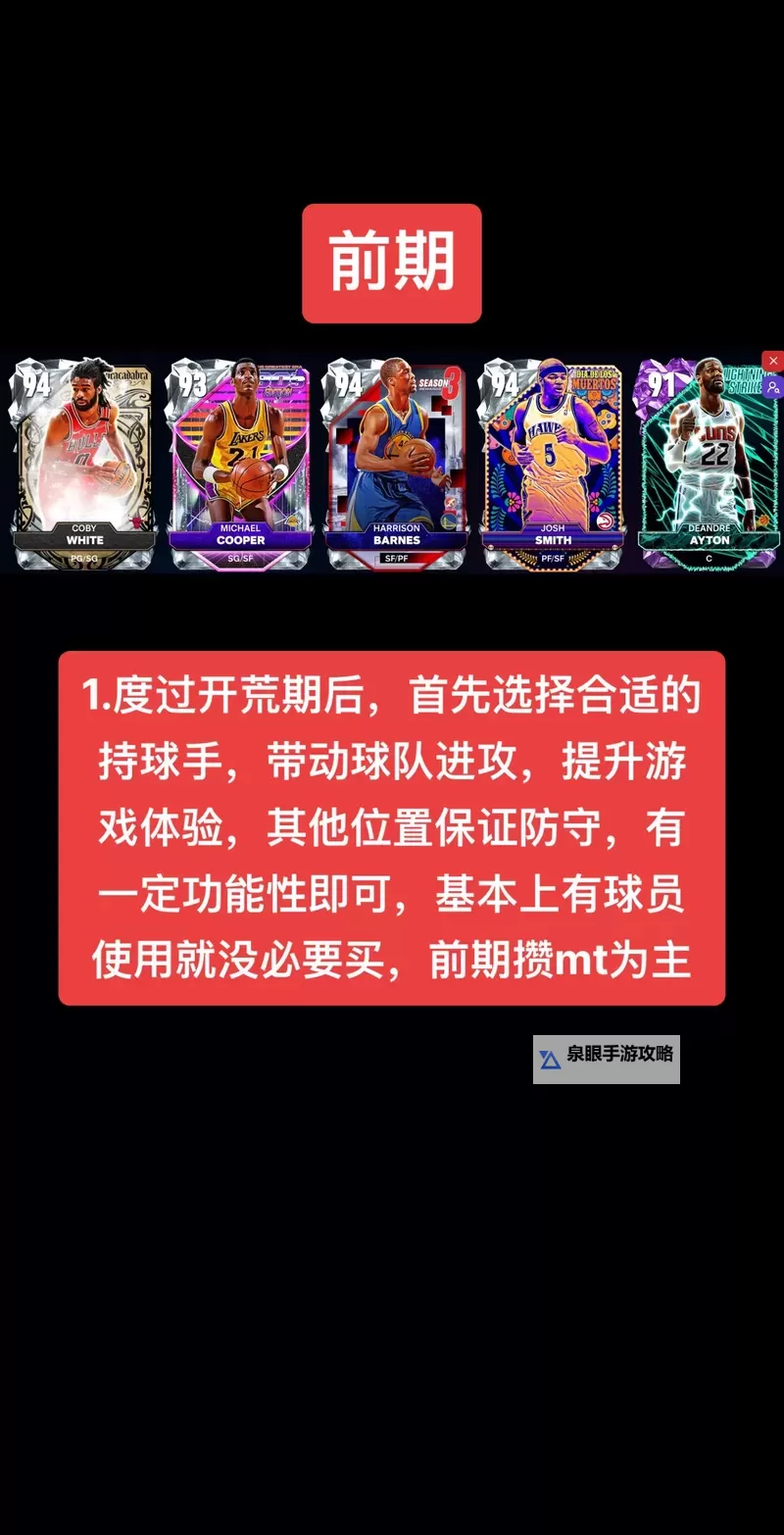 《NBA 2K20》MT模式阵容分享 MT模式用什么阵容图1